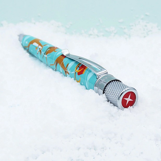 Retro 51 Tornado Popper Merry & Write från Invisible Creatures Rollerball / Kulspetspenna