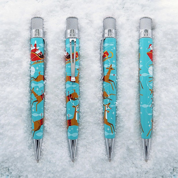 Retro 51 Tornado Popper Merry & Write från Invisible Creatures Rollerball / Kulspetspenna