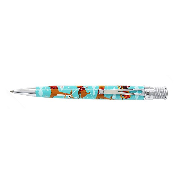 Retro 51 Tornado Popper Merry & Write från Invisible Creatures Rollerball / Kulspetspenna