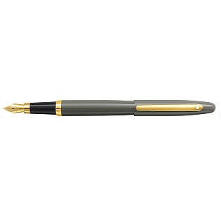 Caneta-tinteiro Sheaffer VFM Glossy Light Grey GT