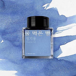 Wearingeul Inks Literatura coreana Uma estrela aquosa de Jung Ji Yong Frasco de tinta de 30 ml
