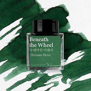 Tintas Wearingeul Literatura universal Bajo la rueda de Herman Hesse Botella de tinta de 30 ml