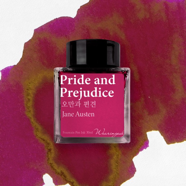 Wearingeul Inks World Literature Pride and Prejudice by Jane Austen 30ml Ink Bottle