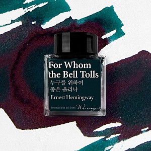 Encres Wearingeul Littérature mondiale Pour qui sonne le glas par Ernest Hemingway Bouteille d'encre 30ml