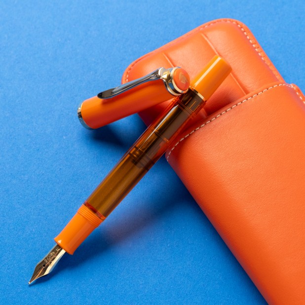 Caneta-tinteiro Pelikan Classic M200 Orange Delight Edição Especial