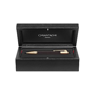 Caran d'Ache Varius Ebony Rose Gold Ballpoint