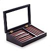 Bey-Berk International Black & Burgundy Wooden Collector's Box (13 pens)