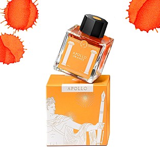 Laban Mythologie grecque Encre Apollon Orange - Bouteille d'encre 50ml