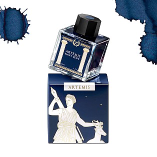 Laban Mythologie grecque Artemis Encre bleu marine - Bouteille d'encre 50ml