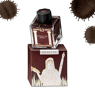 Laban Mythologie grecque Encre brune Demeter - Bouteille d'encre 50ml
