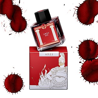 Laban Mythologie grecque II Encre rouge Ares - Bouteille d'encre 50ml