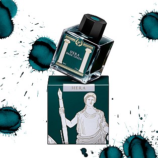 Laban Mythologie grecque II Encre vert foncé Héra - Bouteille d'encre 50ml