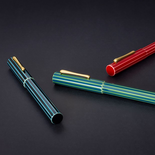 Taccia Kaku-Tate Ryu-ryoku Green Fountain pen
