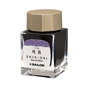 Tinta Sailor Shikiori Shigure - Botella de tinta de 20 ml