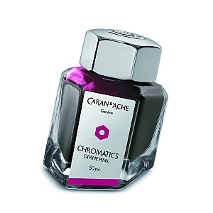 Caran d'Ache Chromatics Divine Pink Ink - 50ml Ink Bottle