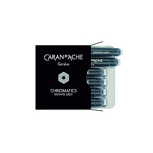Caran d'Ache Chromatics Infinite Grey Ink - Ink Cartrdiges