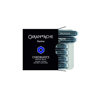 Caran d'Ache Chromatics Iddyllic Blue Ink - Ink Cartrdiges