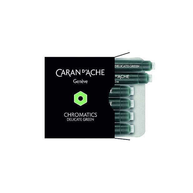 Caran d'Ache Chromatics Delicate Green Ink - Ink Cartridges
