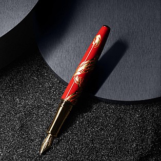 Caran d'Ache Year of the Dragon Red 2024 LE Fountain pen