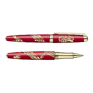 Caran d'Ache Year of the Dragon Red 2024 LE Rollerball