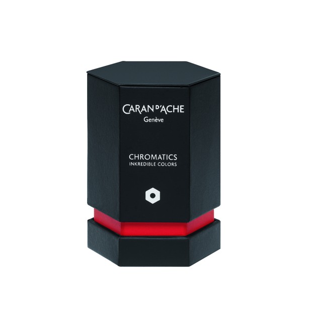 Caran d'Ache Chromatics Cosmic Black Tinte - 50ml Tintenflasche