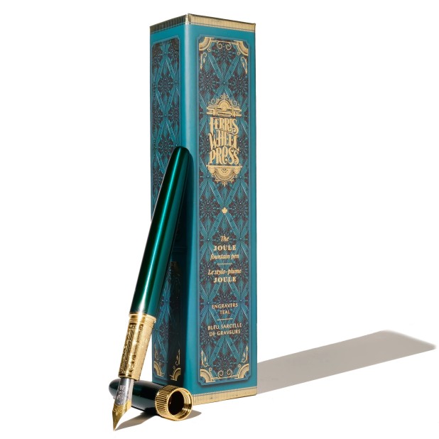 Ferris Wheel Press Joule Engravers Teal reservoarpenna