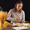 Caran d'Ache Straw Marquetry Dragon 2024 LE Fountain pen
