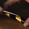 Caran d'Ache Straw Marquetry Dragon 2024 LE Fountain pen