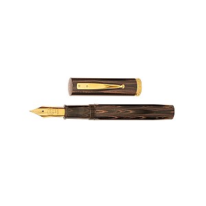 Magna Carta Mag 1000 SEM Ebonite Brown GT Fountain Pen