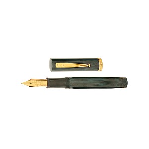 Magna Carta Mag 1000 SEM Ebonite Green GT Fountain Pen
