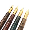 Magna Carta Mag 1000 SEM Ebonite Brown GT Fountain Pen