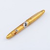 Taccia Kin-ji Maki-e Urushi Gyoku-in Biwa Fountain pen