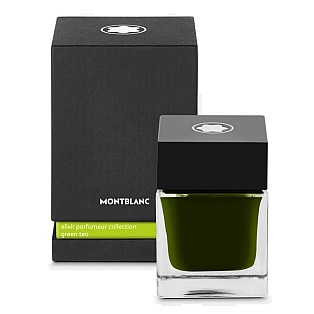 Frasco de tinta para chá verde Montblanc Elixir Parfumeur