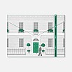 Montblanc the Library Spirit - London Episode A4 Writing Paper and Envelopes
