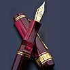 Nettuno 1911 Superba Ruby Celluloid Fountain pen