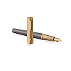 Pluma Estilográfica Parker Ingenuity Pioneers Collection Arrow Laca Gris GT