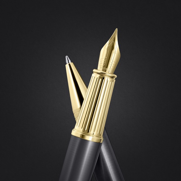 Parker Ingenuity Pioniers Collectie Pijl Grijs Lak GT Rollerball