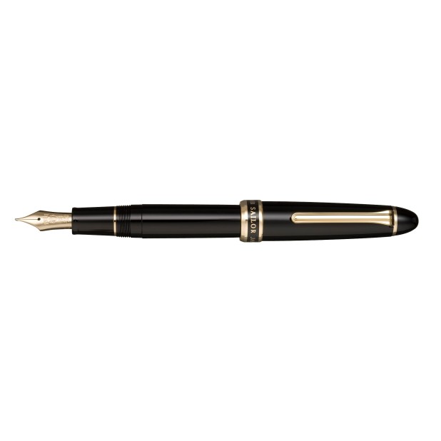 Sailor 1911L Black GT Naginata Fude de Mannen Pióro wieczne
