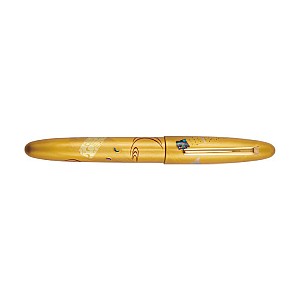 Taccia Kin-ji Maki-e Urushi Gyoku-in Biwa Fountain pen