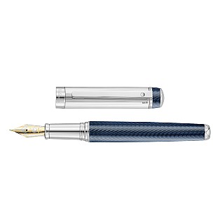 Waldmann Grandeur Bleu Ocean Wave Stylo Plume