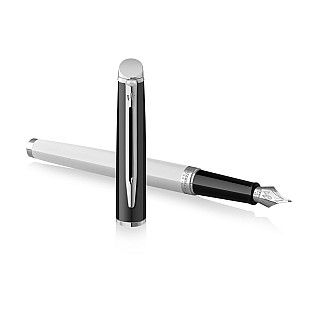 Waterman Hemisphere Colour Block Black and White CT Fountain pen