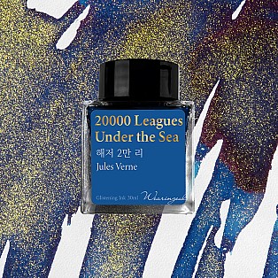 Wearingeul Inks World Literature 20000 Leagues Under The Sea by Jules Verne 30ml Ink Bottle