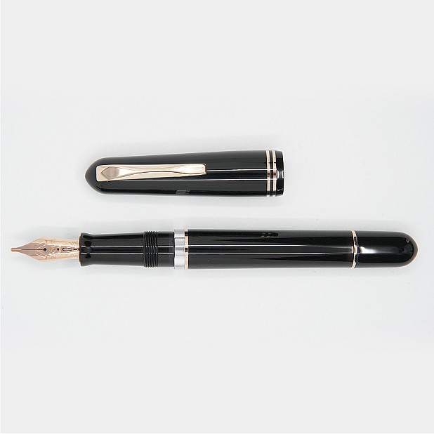 Pluma Estilográfica Gioia Métis Classic Negra RGT