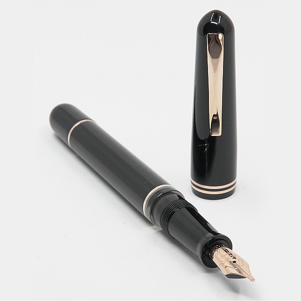 Pluma Estilográfica Gioia Métis Classic Negra RGT