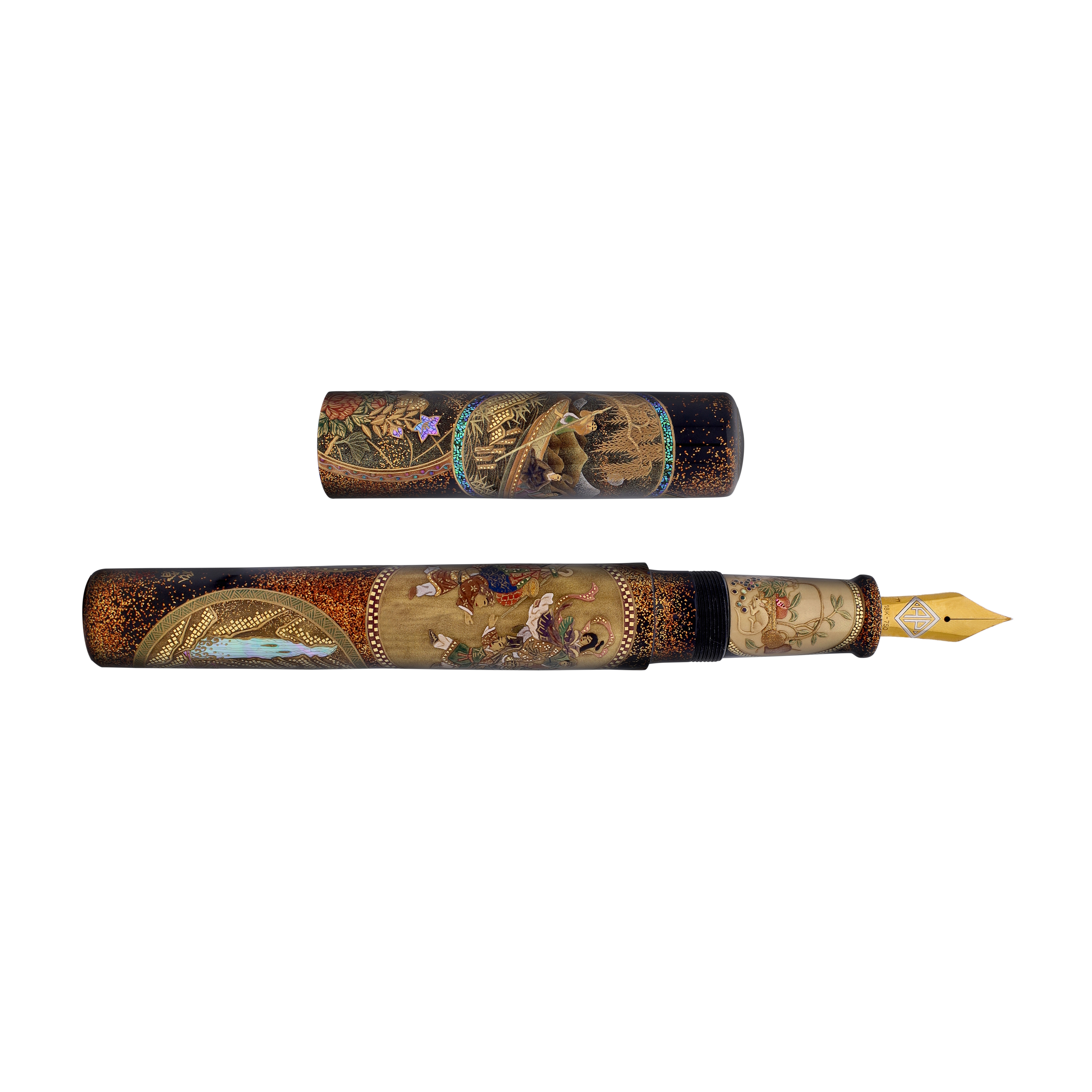 AP Limited Editions Maki-e The Connoisseur Satsuma Stories Fountain pen