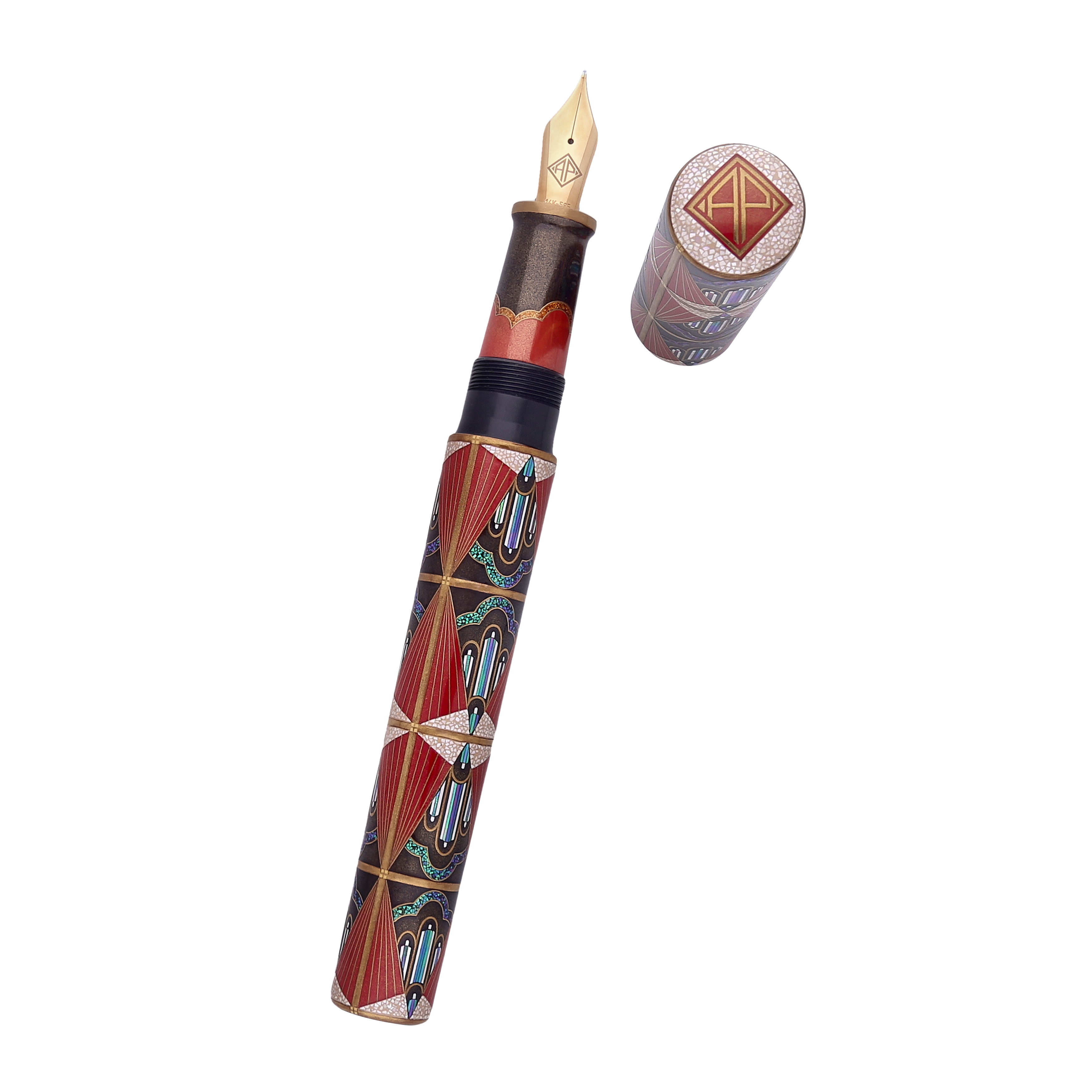 AP Limited Editions Maki-e The Connoisseur Streamline Deco Pluma estilográfica