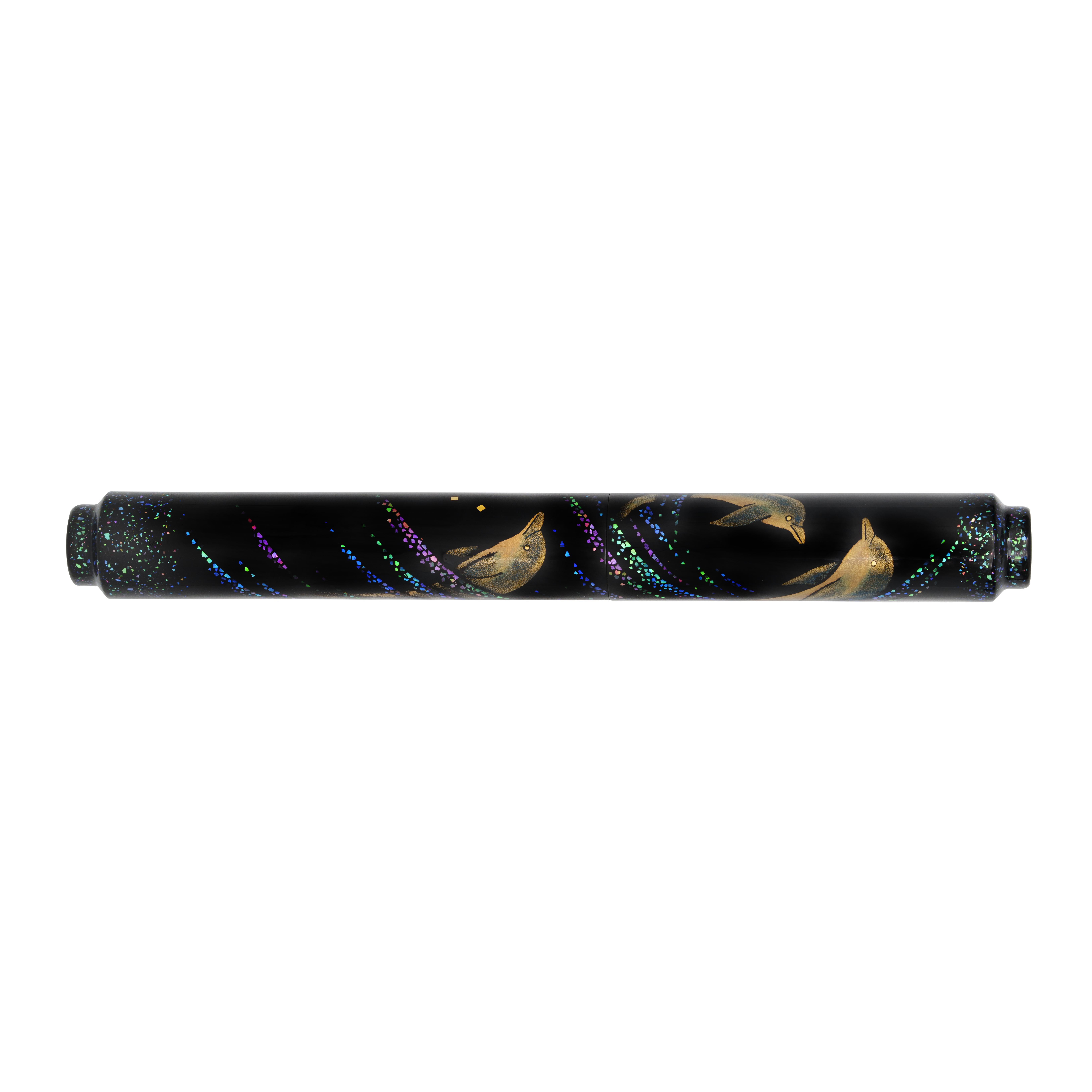 AP Limited Editions Maki-e The Writer Dolphins At Play Stylo Plume