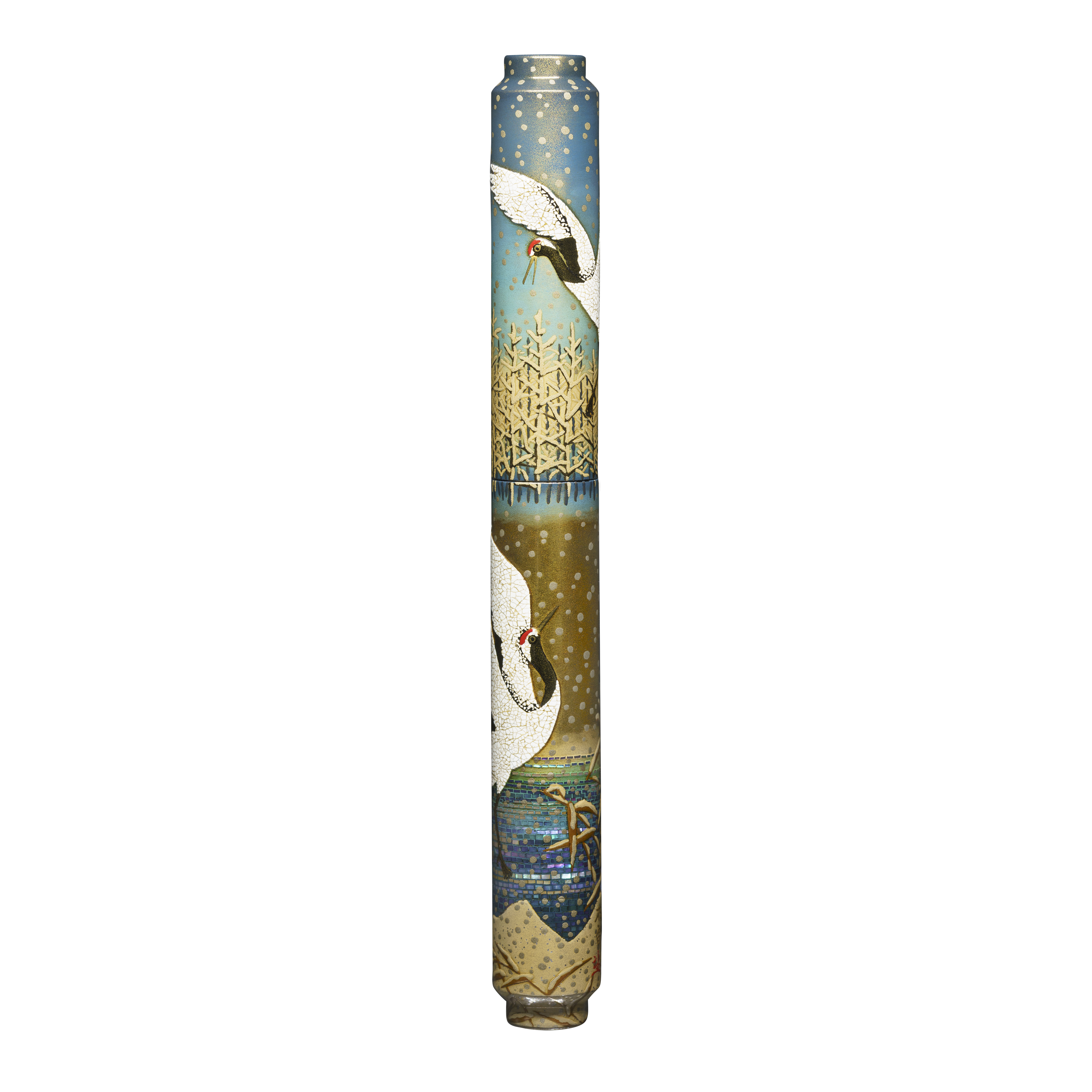 AP Limited Editions Maki-e The Writer The Dancing Cranes of Hokkaido Fountain pen
