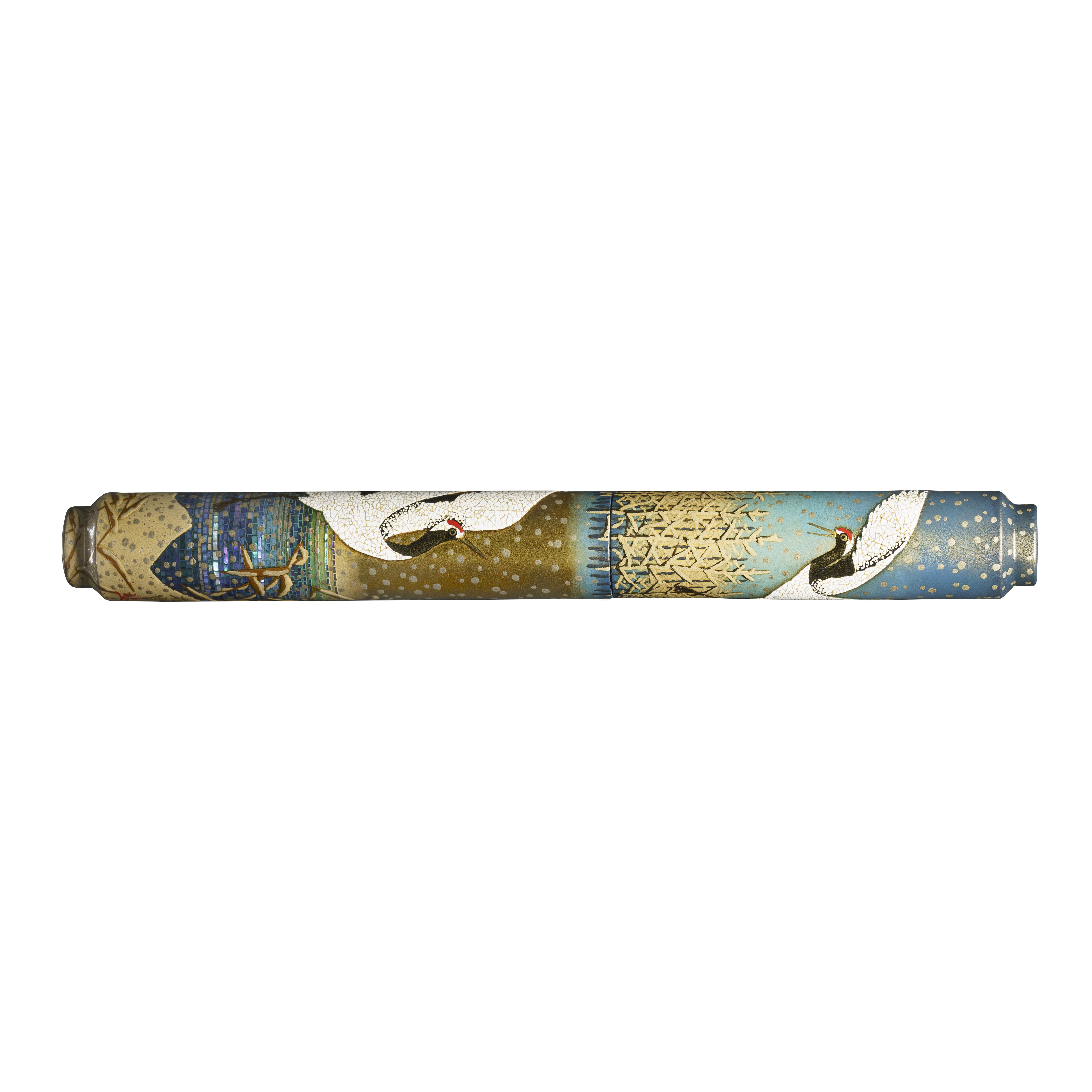 AP Limited Editions Maki-e The Writer The Dancing Cranes of Hokkaido Fountain pen