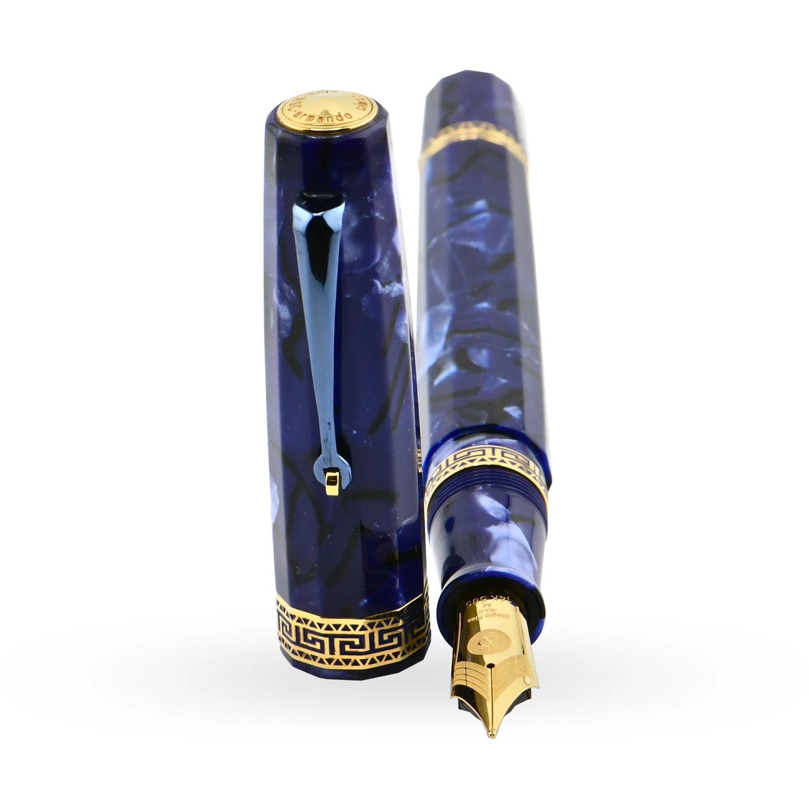 Armando Simoni Club Gran Gladiator Blue La Royale Masterpiece LE GT Fountain pen